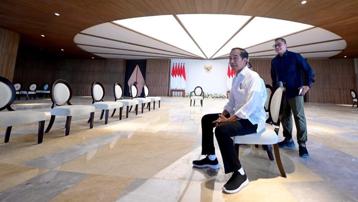 Jokowi Panggil Pengusaha Lokal di Istana Garuda, Ajak Berbisnis di IKN